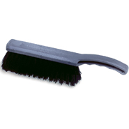 8 IN Counter Brush, Plastic Tampico Fill, Black